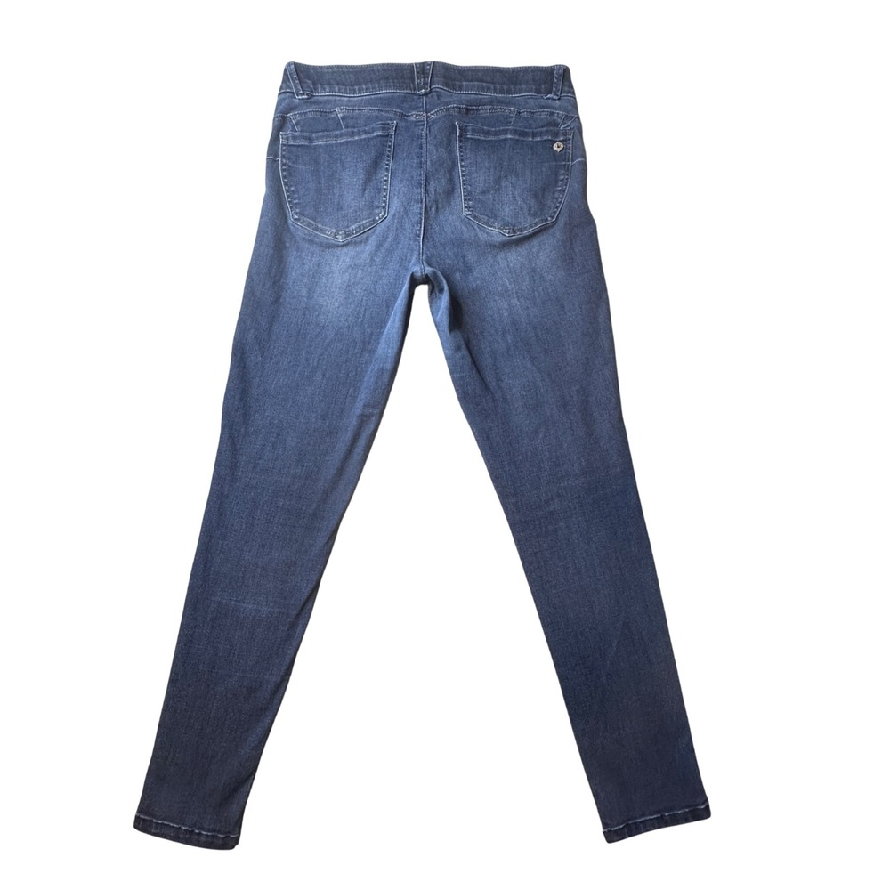 Democracy Jeans Women 12 Ab-solution Skinny Blue Stretch Denim Dark Wash - Picture 2 of 9